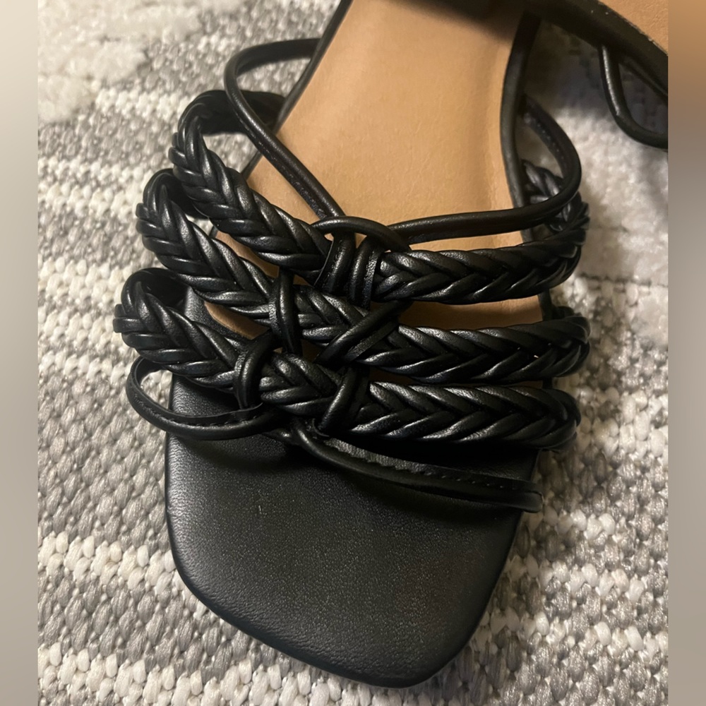 Black sandals